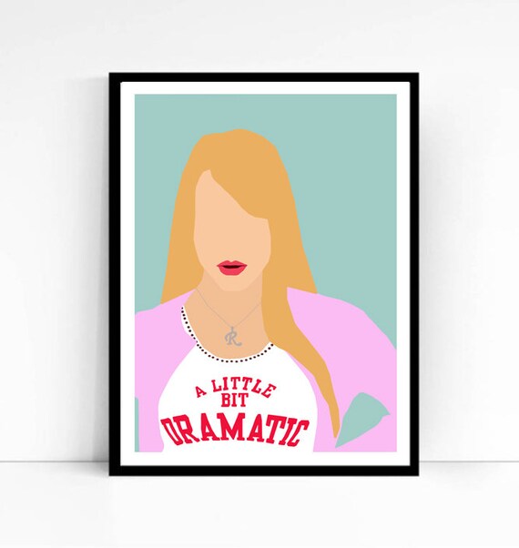 Art & Collectibles Regina Mean Girls Movie Poster Minimalist
