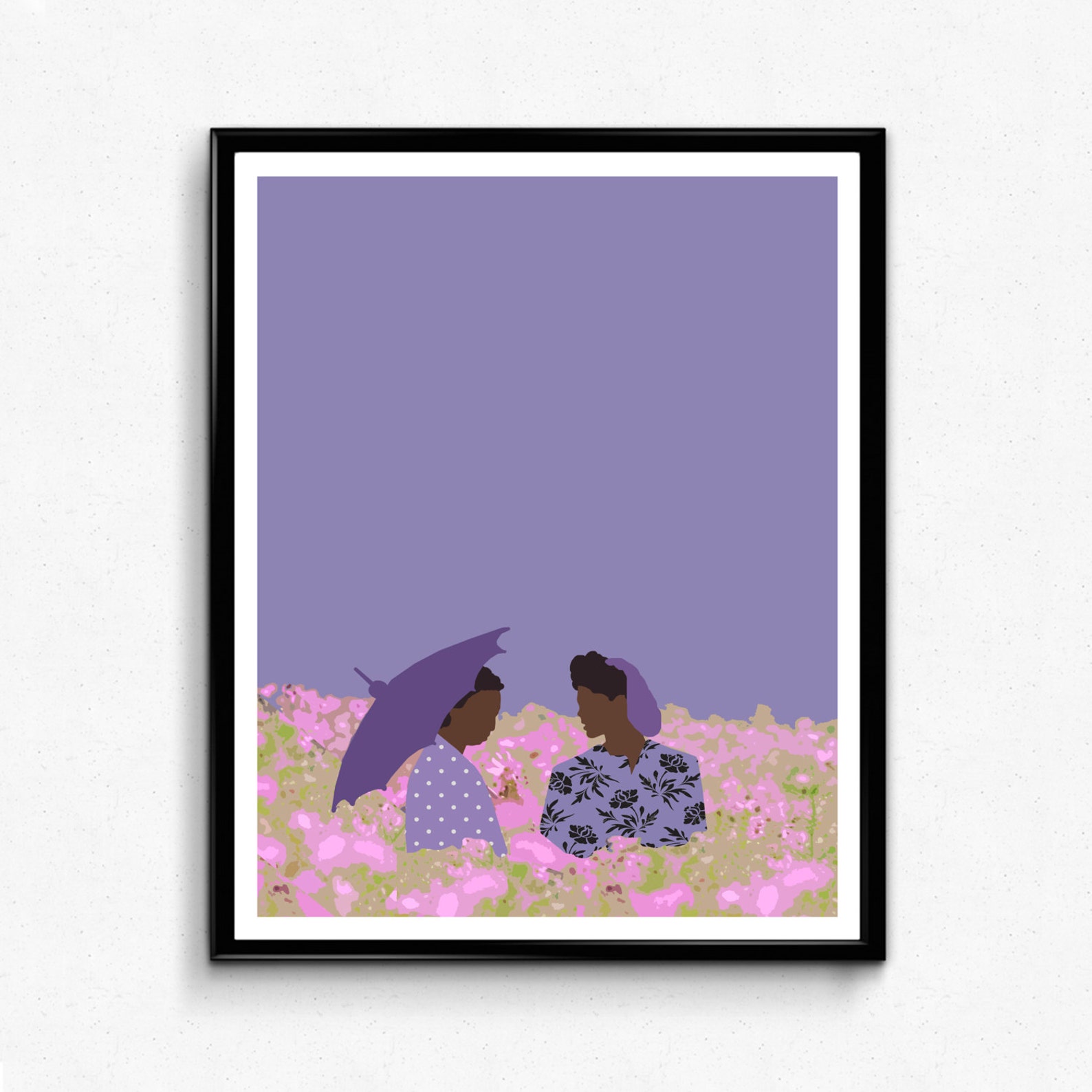The Color Purple Movie Poster Minimalist Movie Poster Etsy