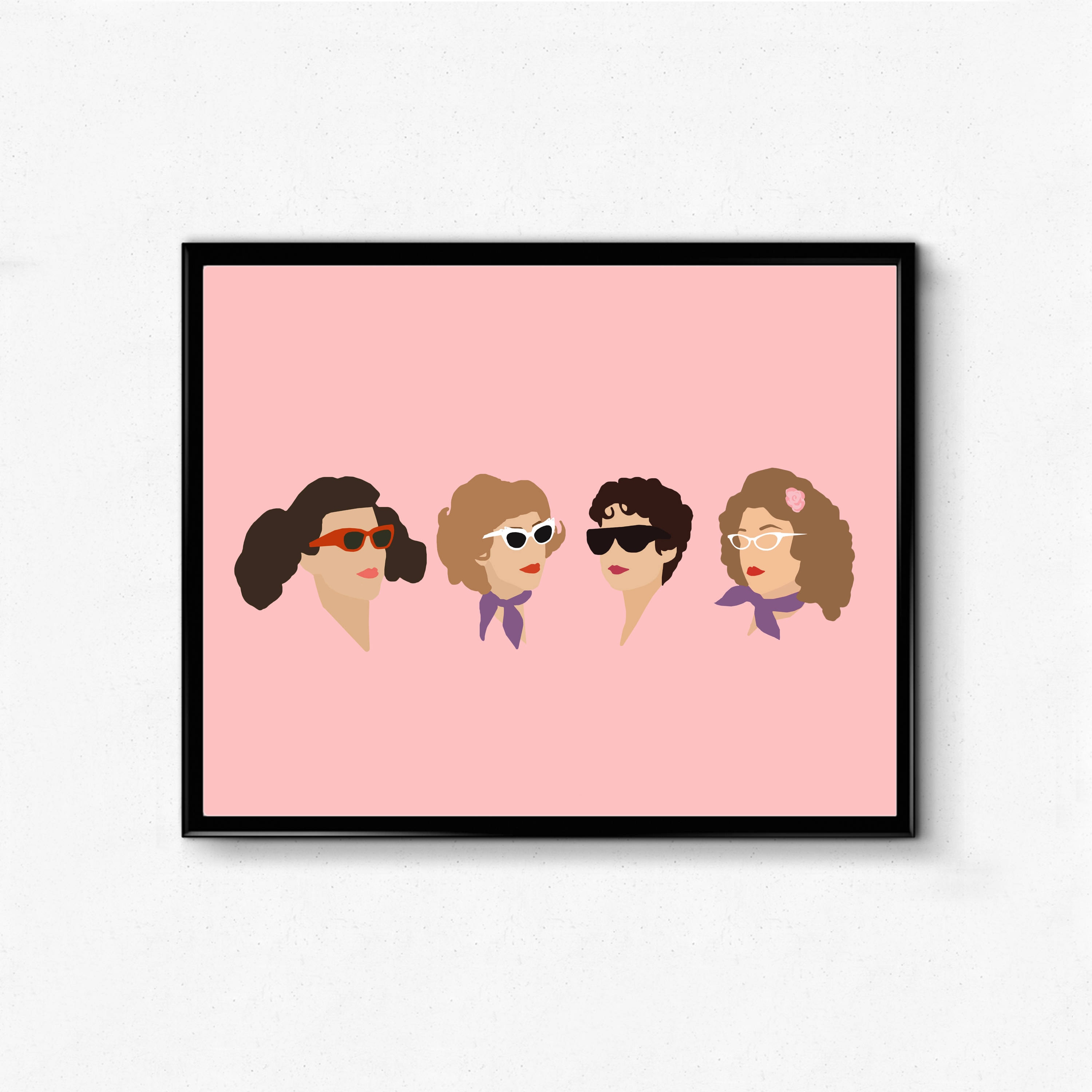 Grease Pink Ladies Poster