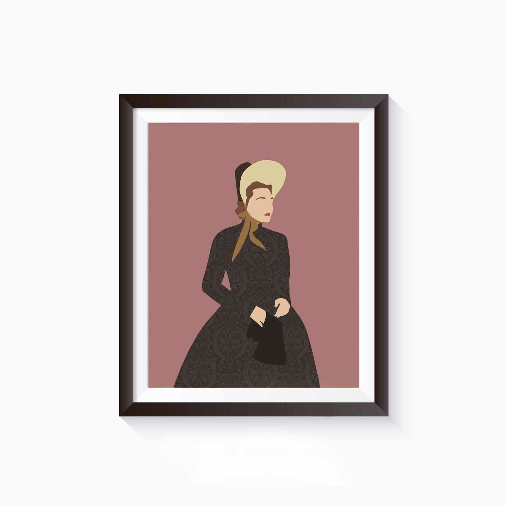 Emma Bovary Madame Bovary Literature Poster Female Literary - Etsy