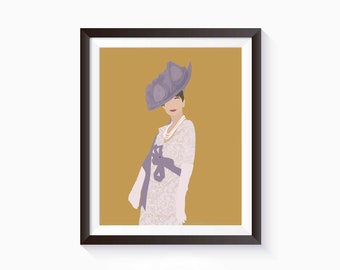 Lámina artística de Eliza Dolittle, póster de My Fair Lady, decoración de pared literaria