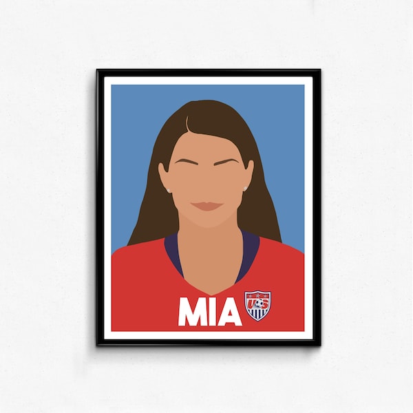 Mia Hamm - Etsy