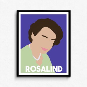 Rosalind Franklin Feminist Poster- Feminist Wall Art Decor