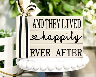 Rustic Farmhouse Wedding Sign for a Touch of Love - Wedding Table Decor - Romantic Anniversary Gift