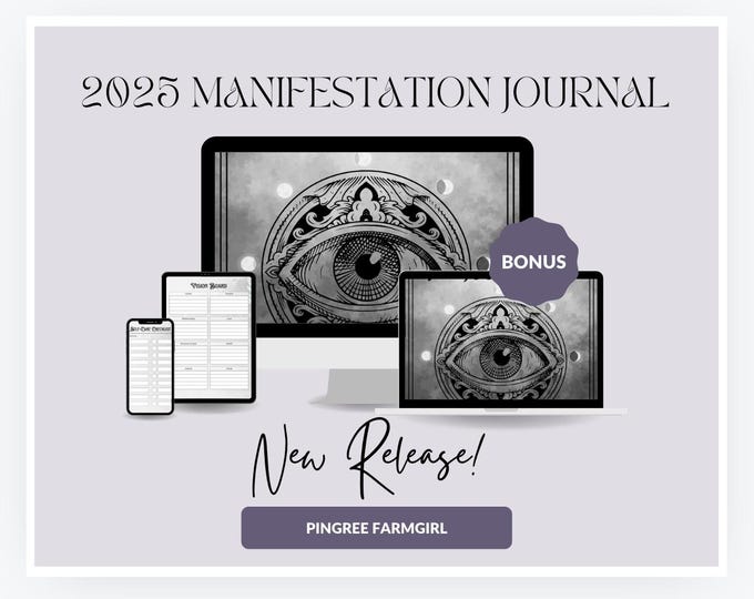 Digital Manifestation Journal, Manifestation Planner, 369 Manifestation, Ipad Planner with Goodnotes, Mindfulness Journal, Manifest Journal