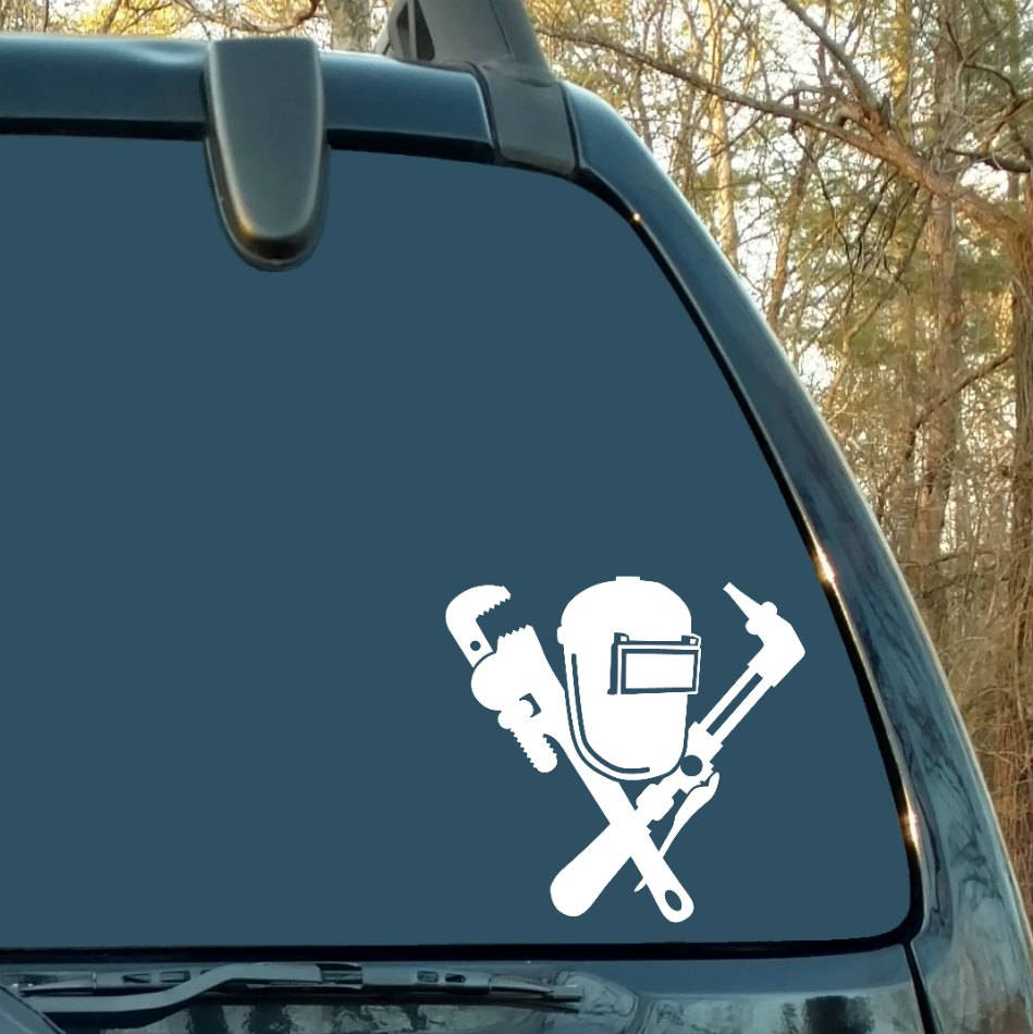 Welder Decal Welding Decal Pipefitter Decal Car Decal | Etsy