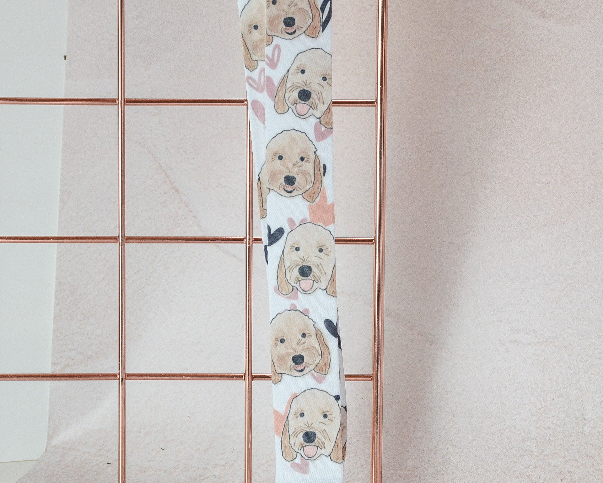 Custom dog lanyard, personalised dog drawing lanyard, pet portrait, pet lanyard, pet illustration, custom dog drawing, dog portrait gift