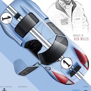 Twenty Four Hour Legend | 21st Shelby American Reunion Poster