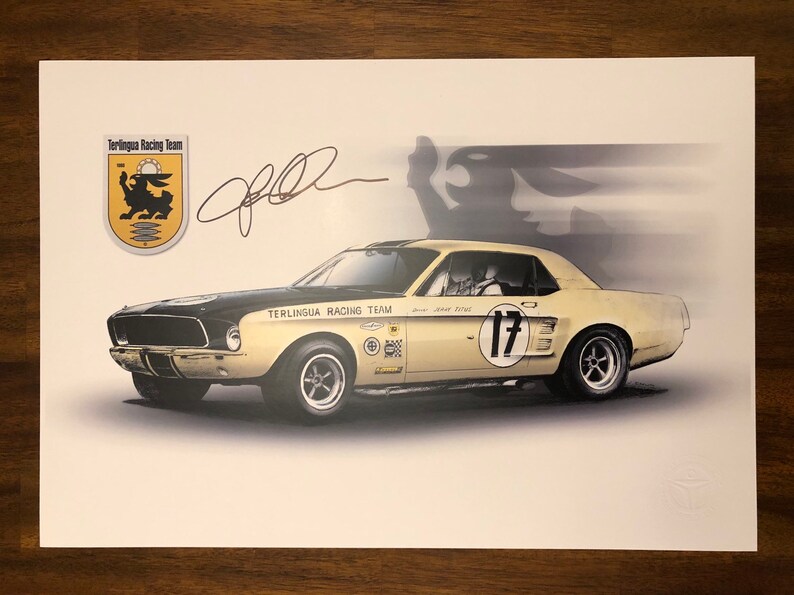 Terlingua Racing White Rabbit Sticker Jerry Titus Tribute Terlingua Racing John Chun Sketch - Etsy