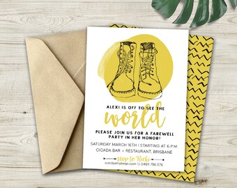 Farewell Party Invitation