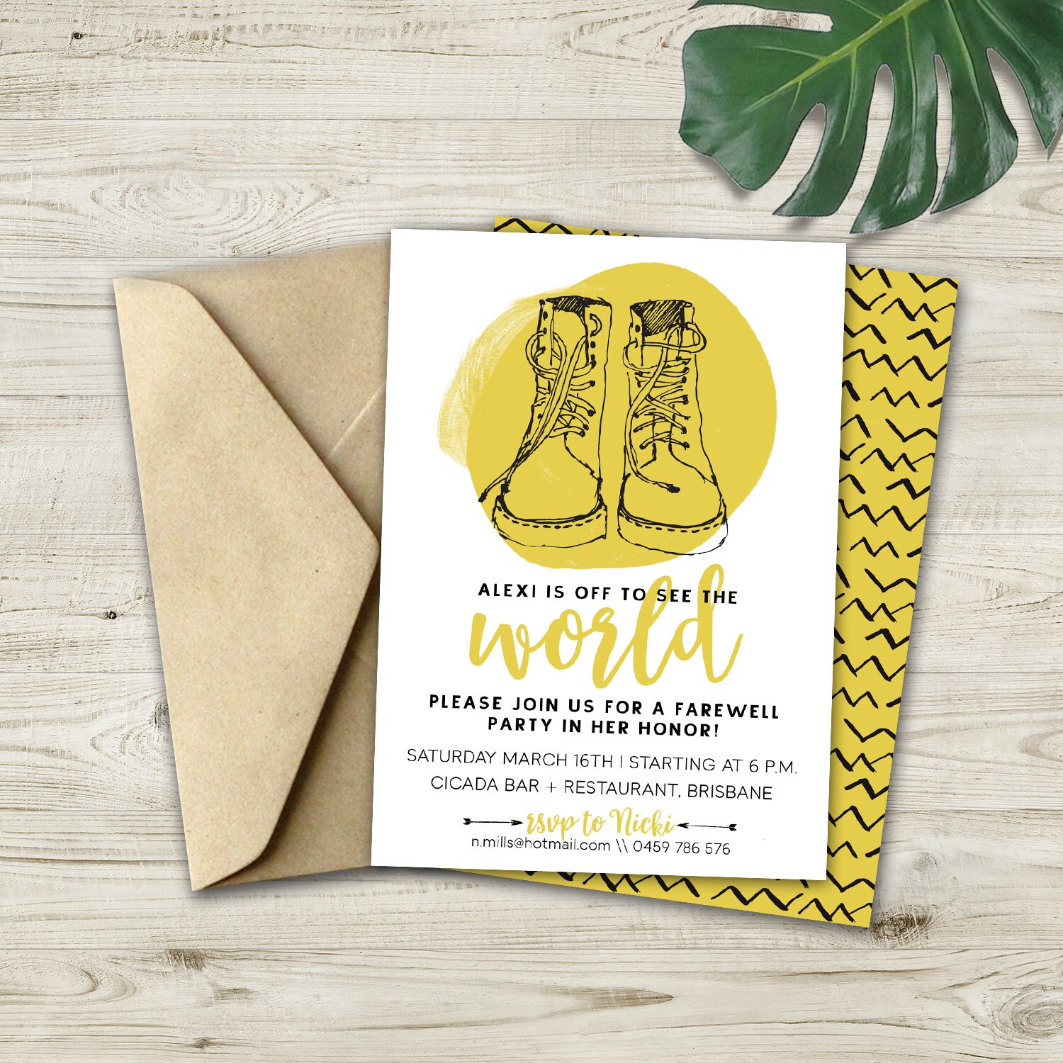 Farewell Party Invitation | Etsy