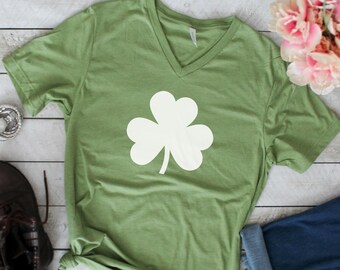 Shamrock Shirt, Womens St. Patrick Shirt, Irish Shirt, St. Patrick's Day Shirt for Women, Green Shirt