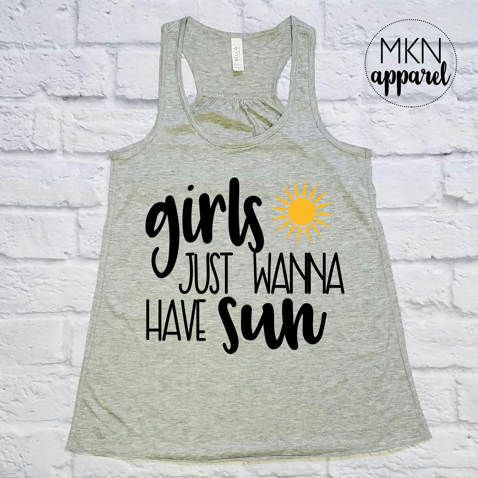 Cute Summer Tank Girls Just Wanna Have 