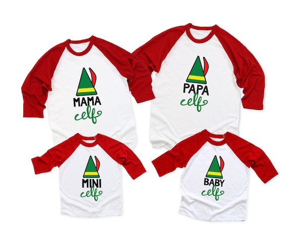 Family Elf Shirts Family Christmas 
