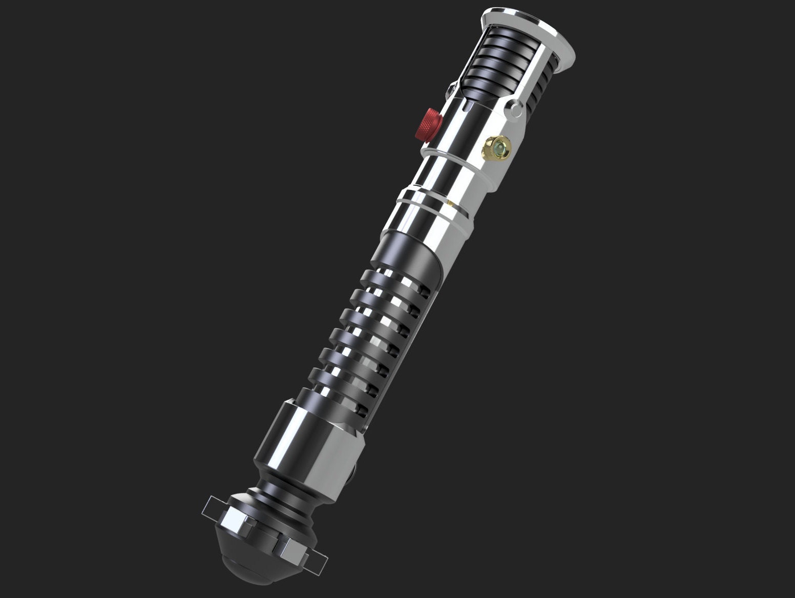 Obi Wan Kenobi Lightsaber - Ep I & II (3D Model)