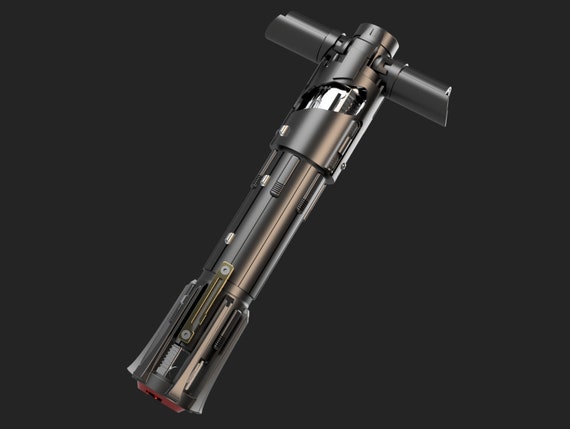 3D Printed Kylo Ren Lighsaber Hilt Cosplay/Prop/Collectable 1:1 Scale 3D Printed Kylo Ren Lighsaber Hilt Cosplay/Prop/Collectable 1:1 Scale