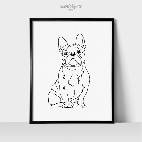 French bulldog zeichnung -  Schweiz