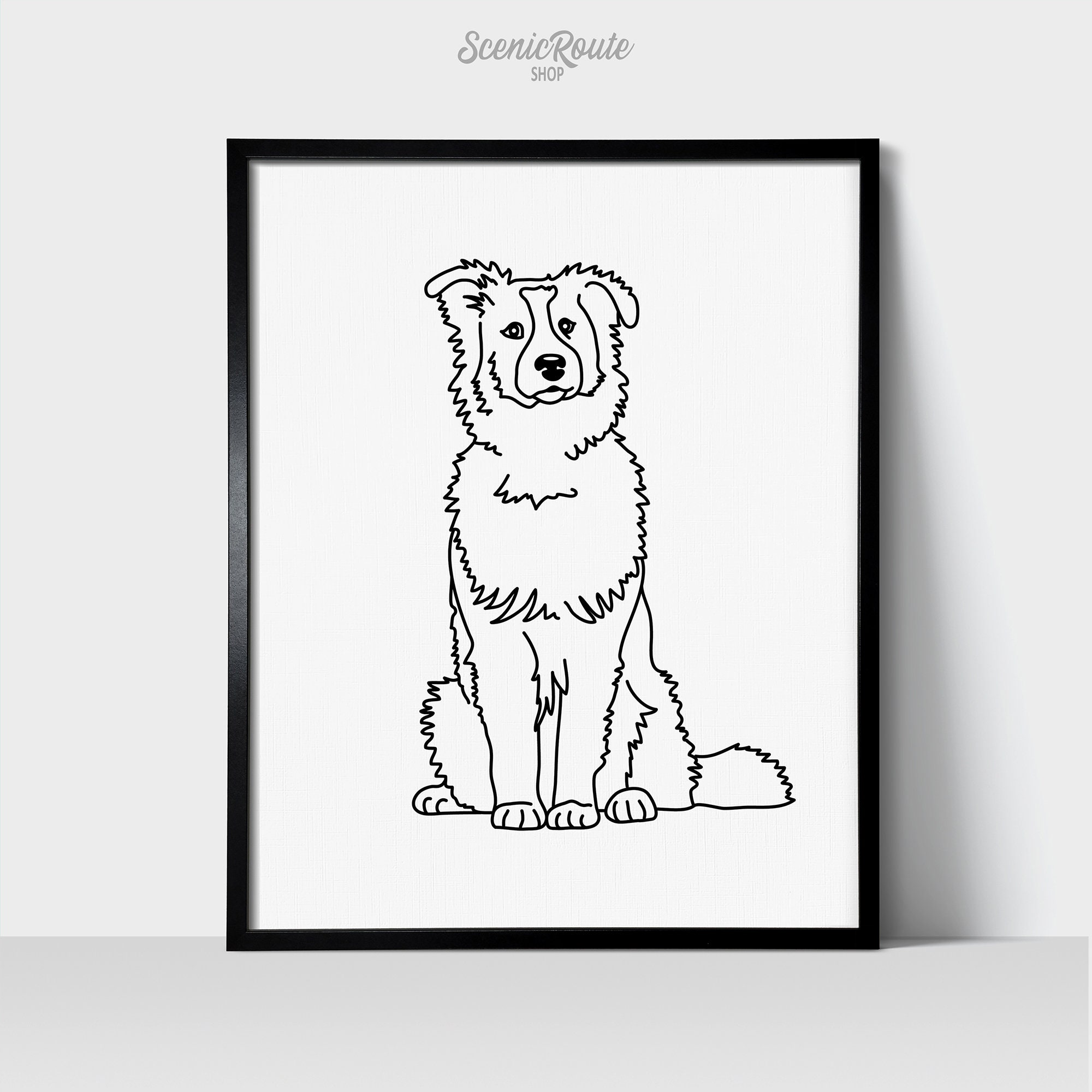 Dessin Berger Australien Noir Et Blanc
