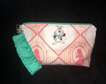 Zippered Bag - I'm Late, I'm Late for a Very Important Date