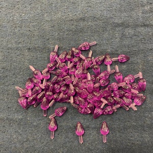 FREE SHIPPING LARGE Twist Ceramic Christmas Tree Lights (pack of 50) Purple Only