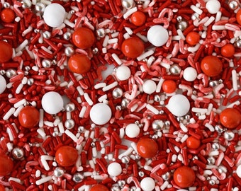 Sprinkles - Candy Cane Crush Sprinkle Mix