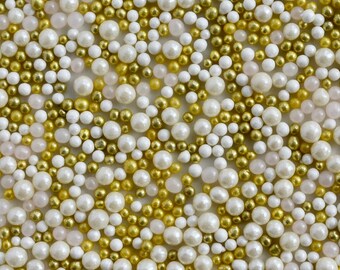 Pearls & Gold - Wedding Accent Sprinkles