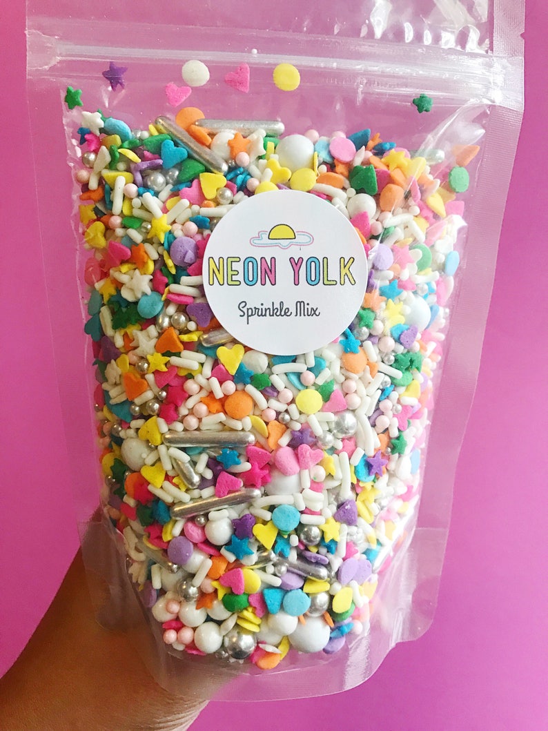 Edible Sprinkles Poolside Sprinkle Mix Etsy