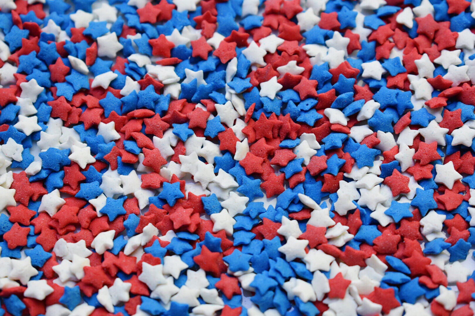 Sprinkles Red White & Blue Star Confetti Sprinkles 3 oz Etsy