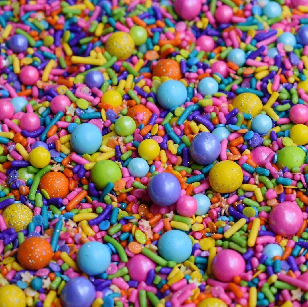 Sprinkles 8 oz Lady Glitter Sprinkle Mix Sprinkles Etsy España
