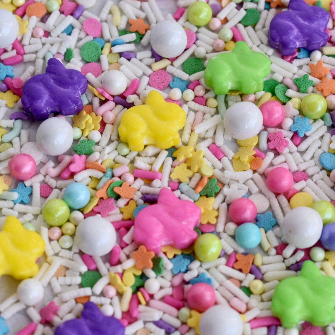 Edible Sprinkles Honey Bunny Sprinkle Mix Easter Sprinkles Etsy