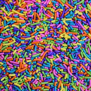 Sprinkles - Neon Sprinkles - jimmies sprinkles - cookie sprinkles