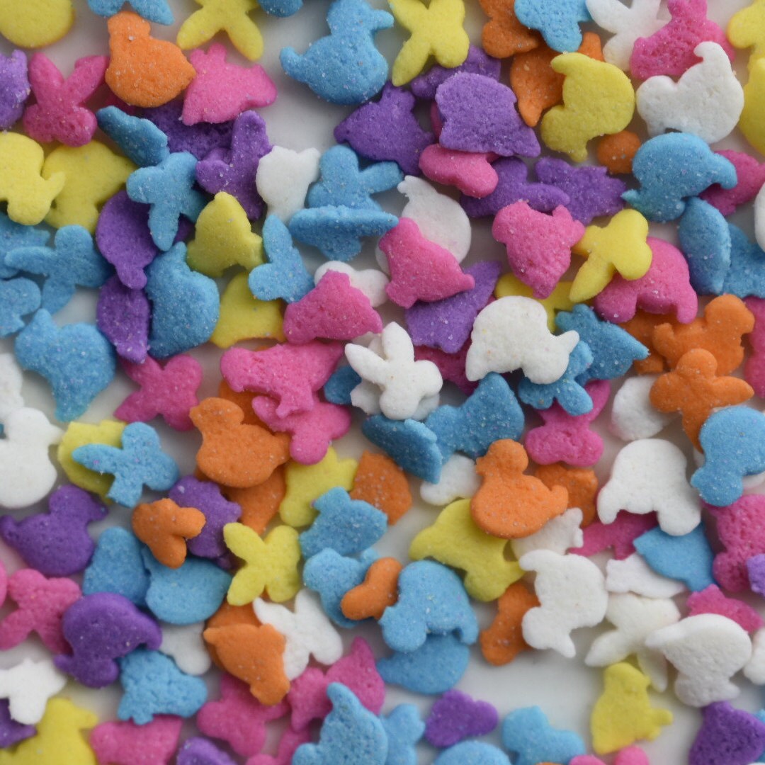 Sprinkles Bunny / Chick / Duck Confetti Sprinkles Easter Sprinkles 3 Oz