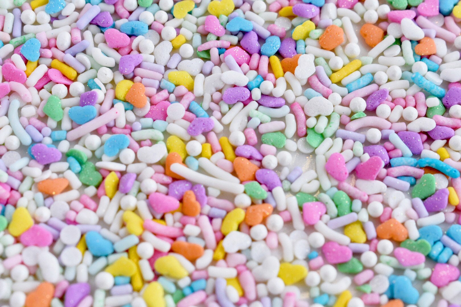 Edible Sprinkles Love is all Sprinkle Mix Valentine's Etsy