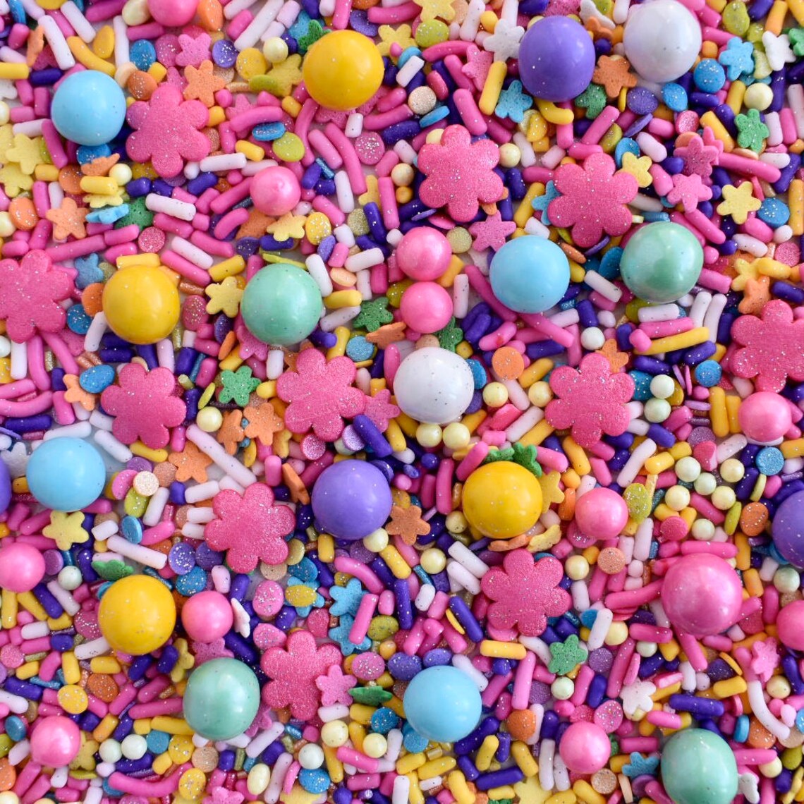 Sprinkles Princess Poppy's Party Sprinkle Mix Bright Etsy