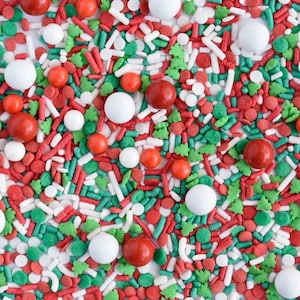 Sprinkles - Retro Christmas Sprinkle Mix - 8 oz