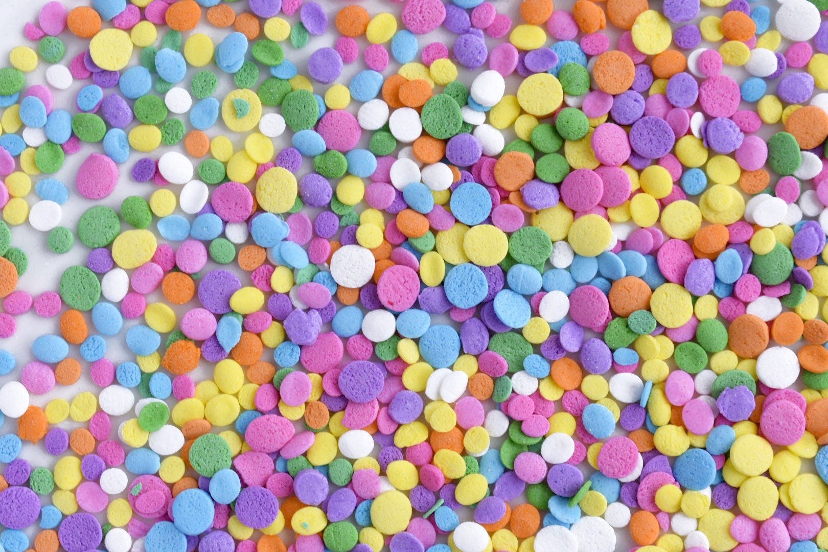 Sprinkle Deco Pastel Confetti for Cake and Cupcake Edible Decorations 4 oz