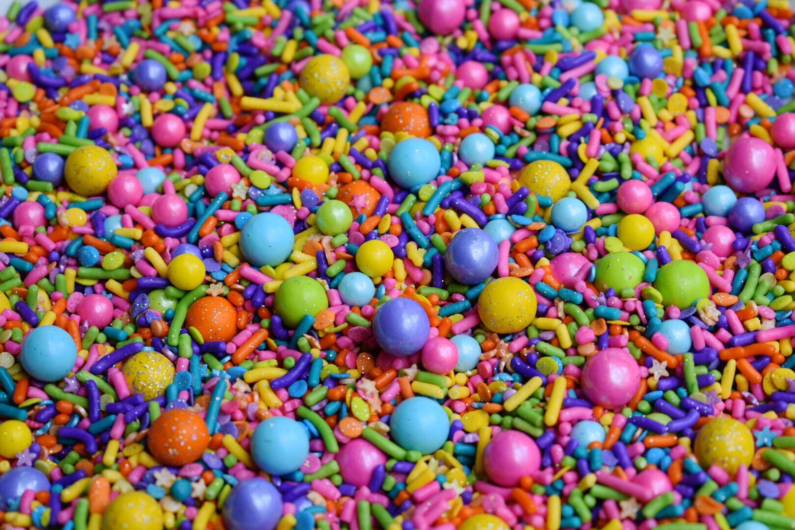 Edible Sprinkles 8 oz Lady Glitter Sparkles Sprinkle Mix Etsy