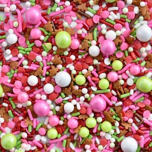 Sprinkles - Christmas Cookies Sprinkle Mix - Christmas Sprinkles