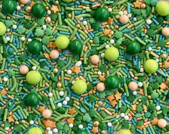 Edible Sprinkles - Luck of the Irish - St Patrick's Day Sprinkles