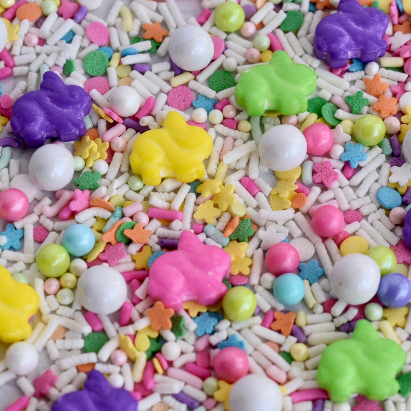 Edible Sprinkles Honey Bunny Sprinkle Mix Easter Sprinkles Etsy