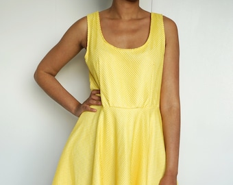 Yellow Summer Dress | Flowy Lightweight Yellow Dress