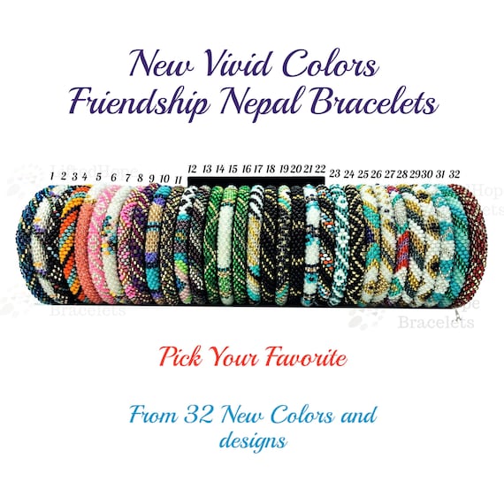 Different color bracelets online