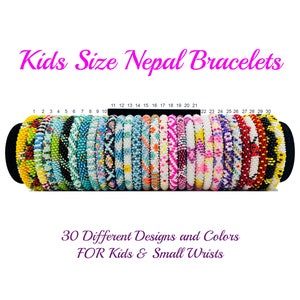 Nepal Bracelets for Kids and Small Wrists.