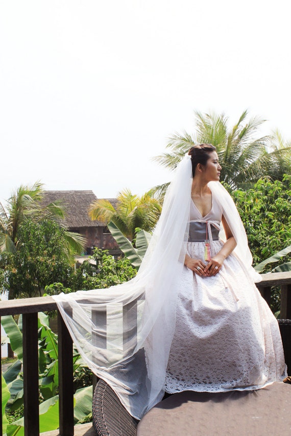 Lace Hanbok Dress Etsy