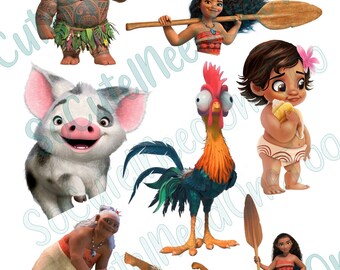 Moana Pig Etsy
