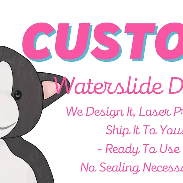 Custom Waterslides, Stickers, HTV, Vinyl Decals, Looking for help, Create with us and we will mockup what you need.