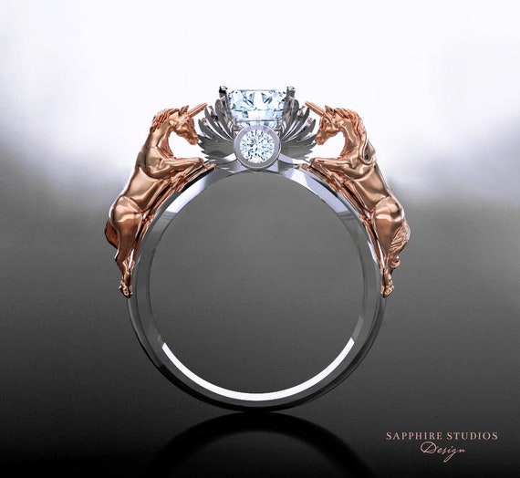 Unicorn wedding hotsell ring
