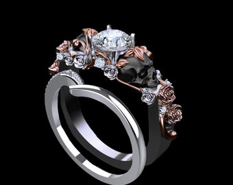 St. Ivy Skull Ring Set