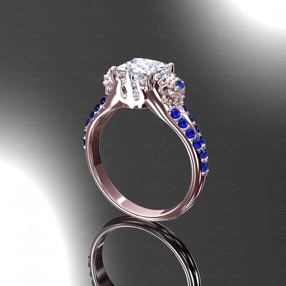 Fantasy style shop engagement rings