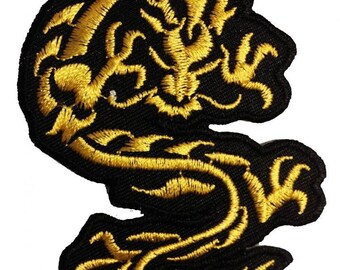 Feng Shui Yin und Yang China Aufbügler Aufnäher Patch 5,5 cm